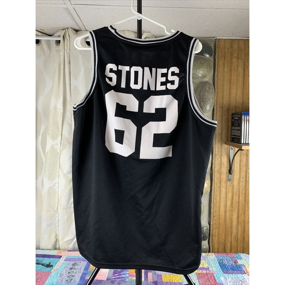 Rolling Stones Tongue Logo Official #62 Basketball Style Jersey XXL - Picture 4 of 6